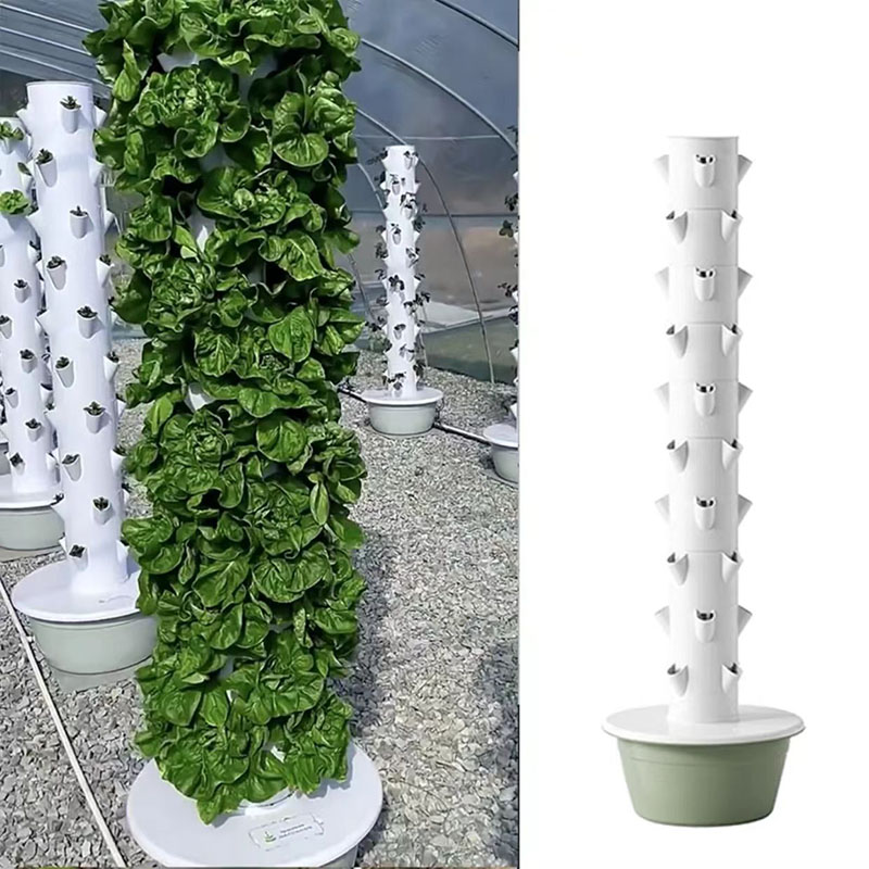 Angd Food-grade PE Hydroponic Grow Tower