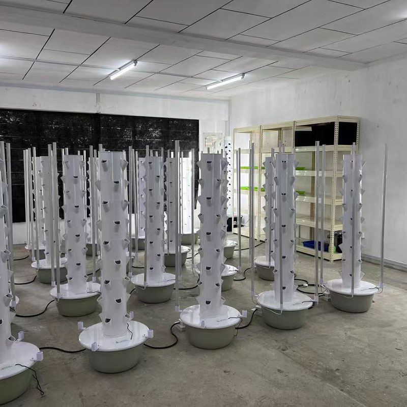 Angd Soilless Vertical Hydroponic Plant Tower