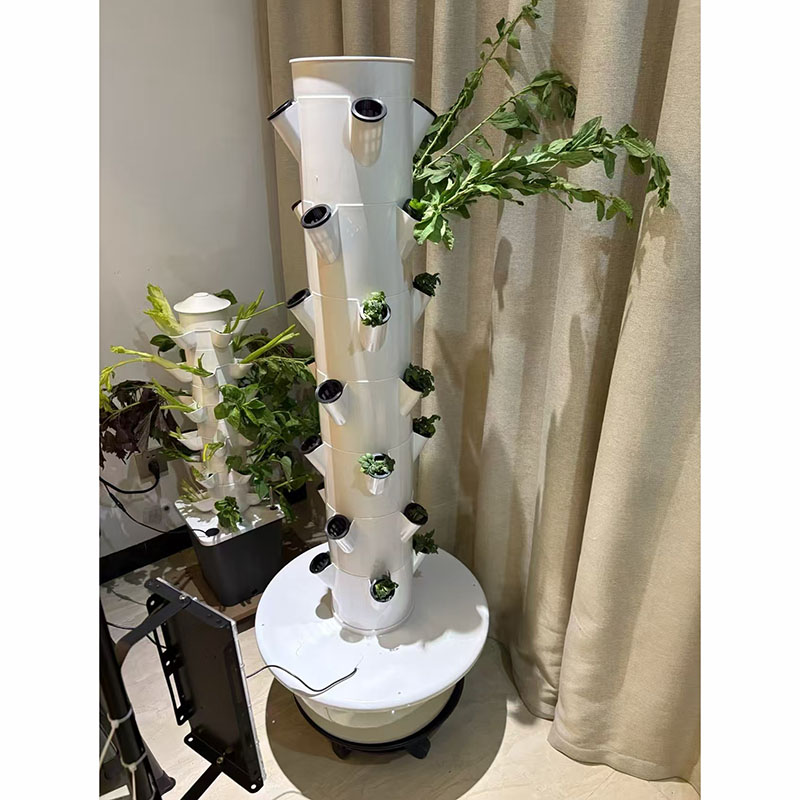 Angd Vertical Hydroponic Tower for Herbs