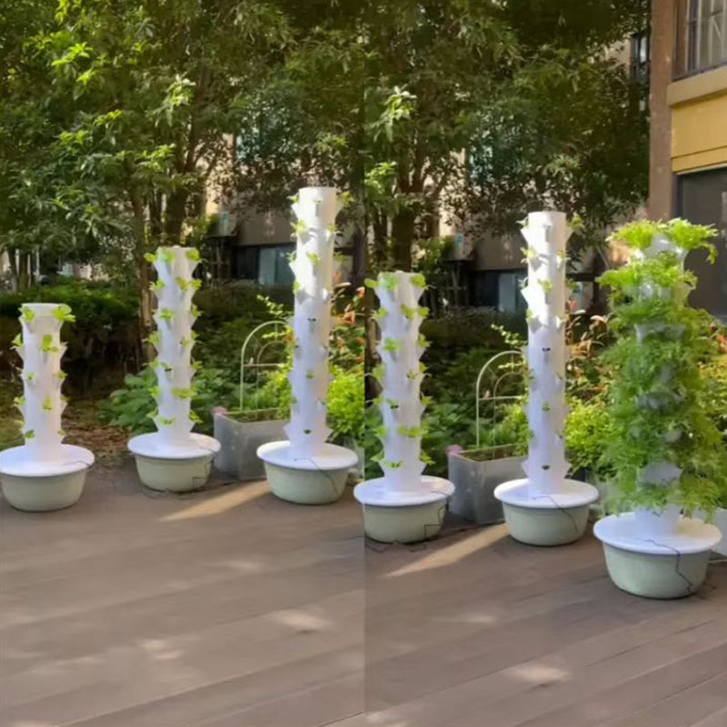 Apartment Vertical Hydroponic Grow System