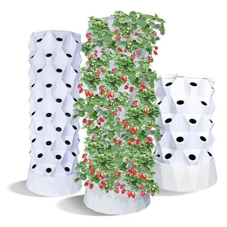 Soilless Vertical Hydroponic Plant Tower