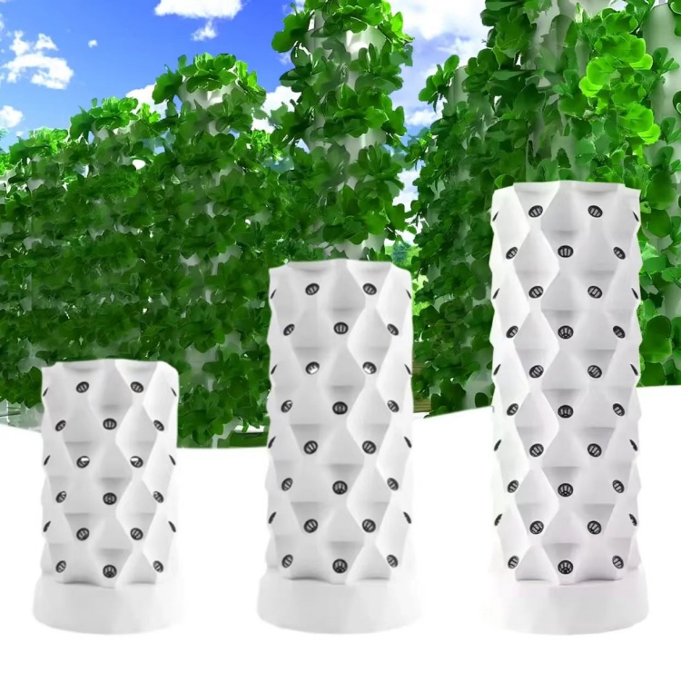 Balcony Vertical Hydroponic Growing Tower
