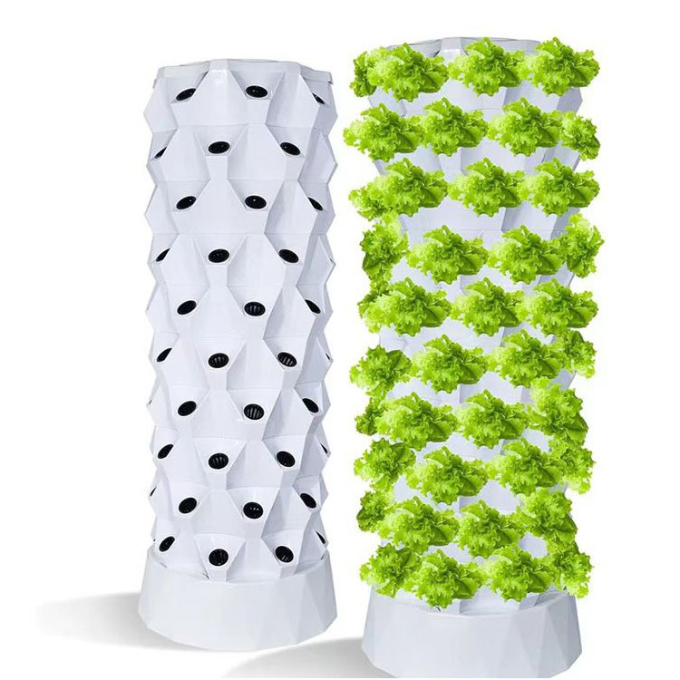Hydroponic Tower for Year-Round Vegetable Growing