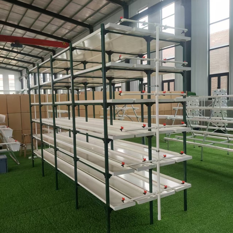 Commercial Multi-Tier Hydroponic Fodder Growing Shelf