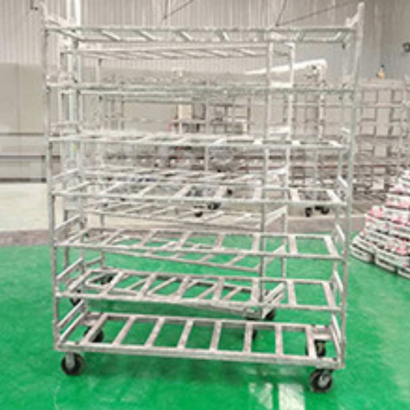 Water-Saving Hydroponic Fodder Grow Stand with Trays