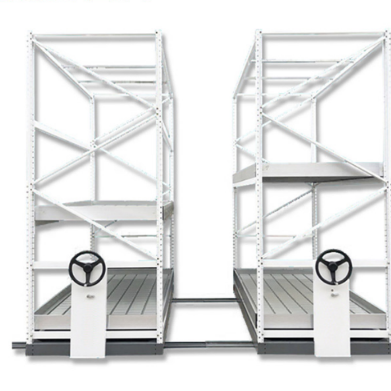 Track-Based Movable Grow Rack for Indoor Farming