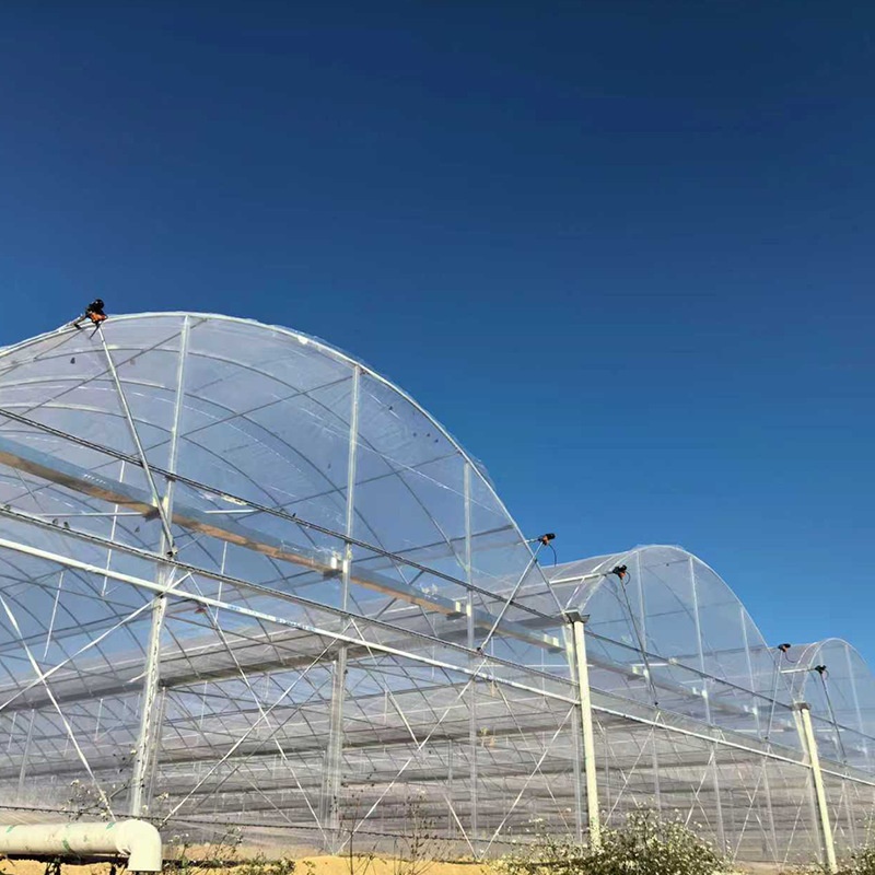 Greenhouse Kit Single-span Vegetable Seeding Agricultural Frame Plastic Film Tunnel Strawberry Greenhouse